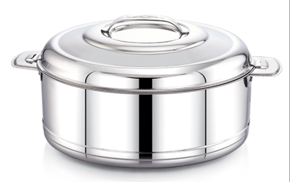 TWIN BIRDS STAINLESS STEEL Helio Serving Dish 1500ML Casserole (Hot Pot)