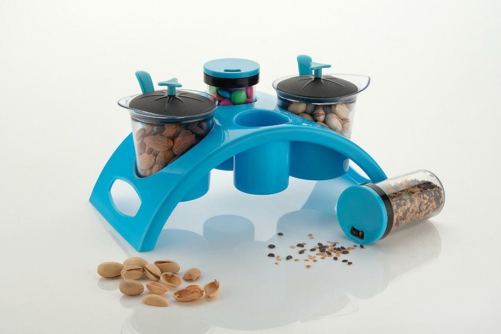 Multicolor Dining Table Plastic Pickle Set, Packaging Type: Box