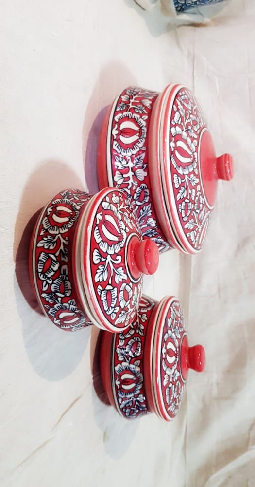 Multicolor Ceramic Handi, For Kitchen and Home Appliances