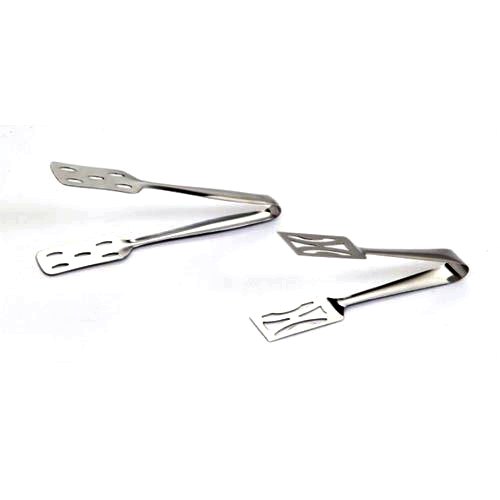 Stainless Steel Silver TG-09 Pastry Tong