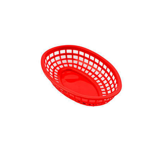 Red Plastic Food Serving Basket, Usage/Application: Hotel And Restaurant