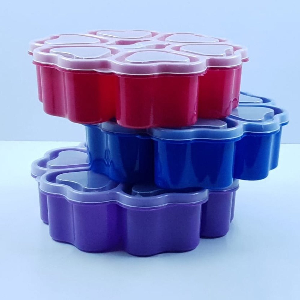 Plastic Spice Box, For Kitchen, Capacity: 800gm