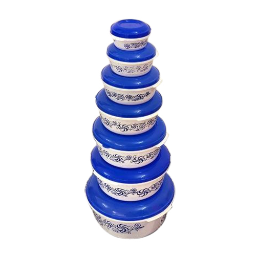 Round 7 PCS Plastic Cake Set