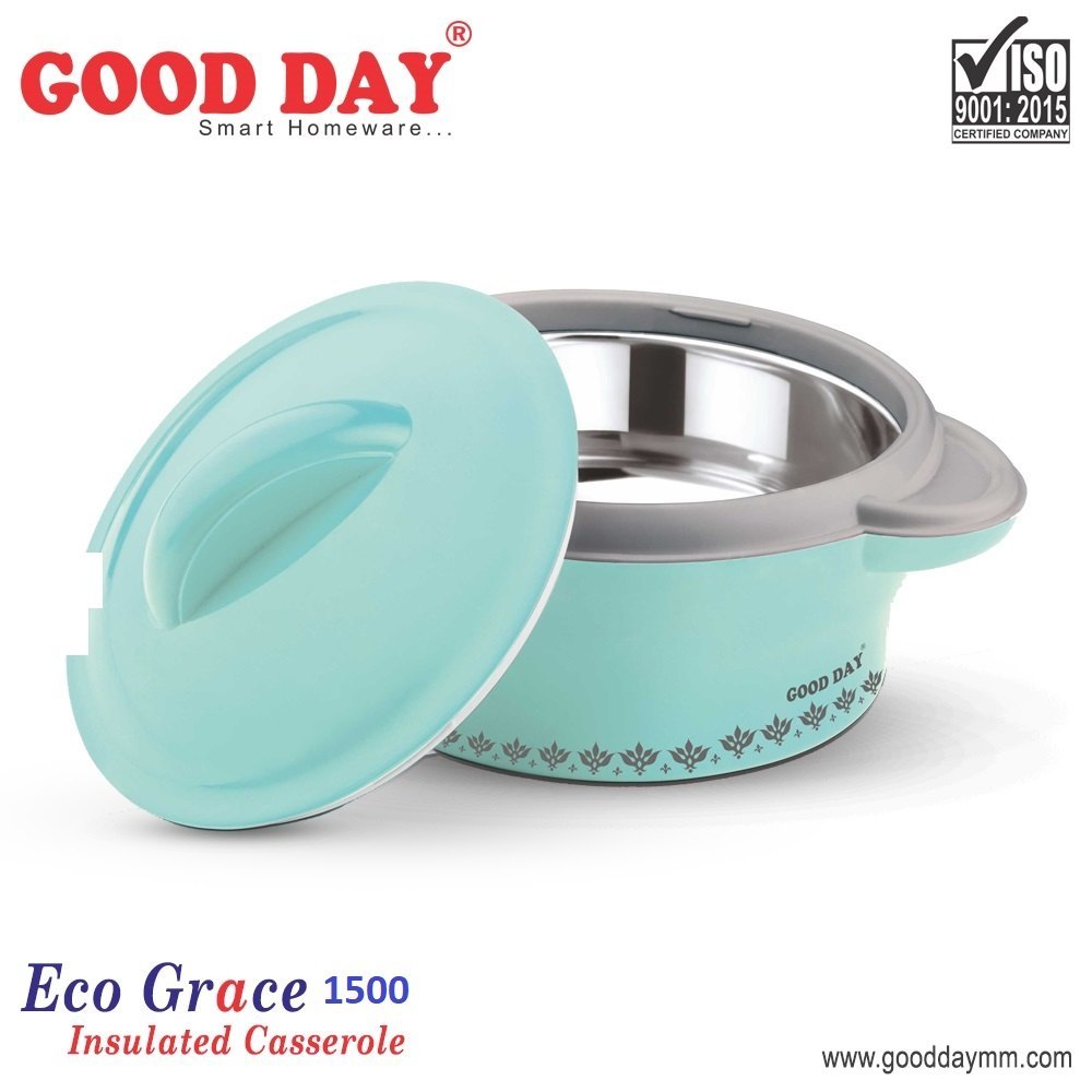 GOOD DAY Stainless Steel Grace 1500 Casserole