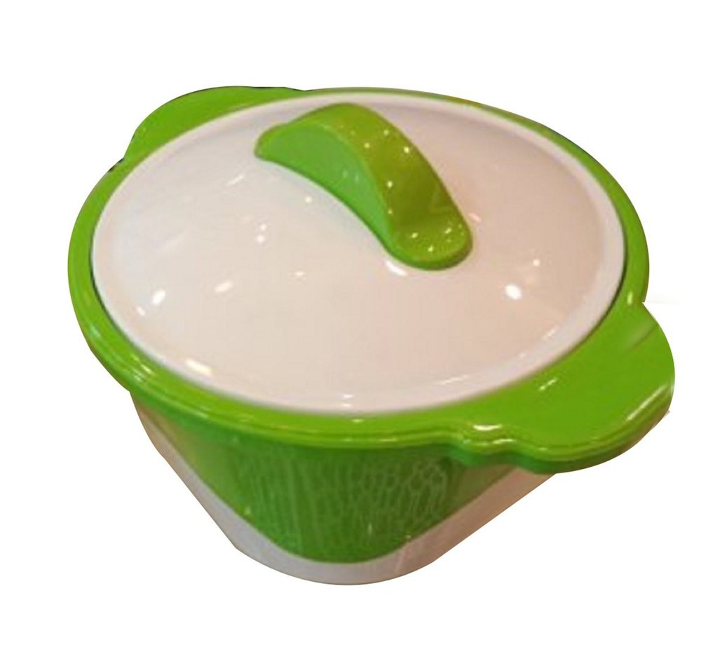 Plastic Green Casserole Hot Box, For Home, Capacity: 800g