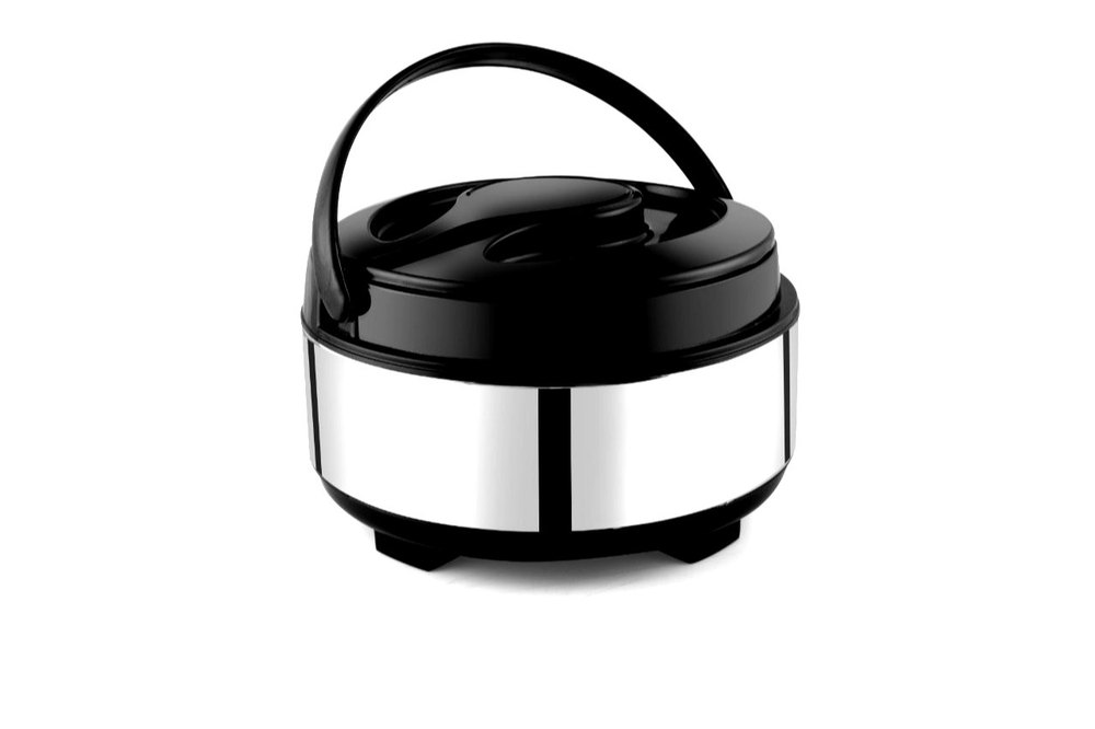 Silver Steel Casseroles 2000ml, For Home, Capacity: 1500ml