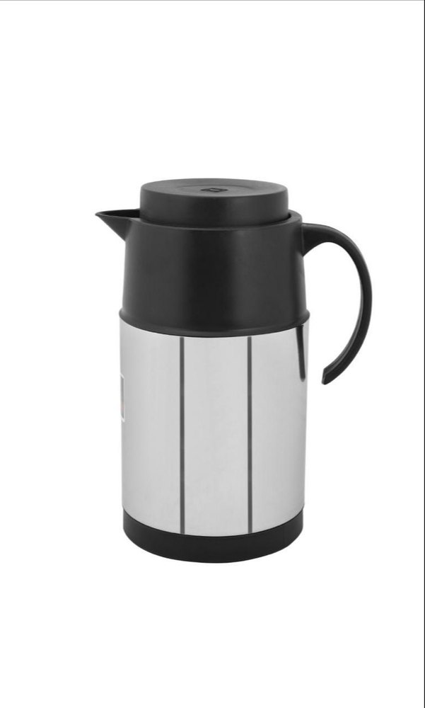 Jbj Steels Silver Thermoware Kettle 2500ml, For Home, Capacity: 2000ml