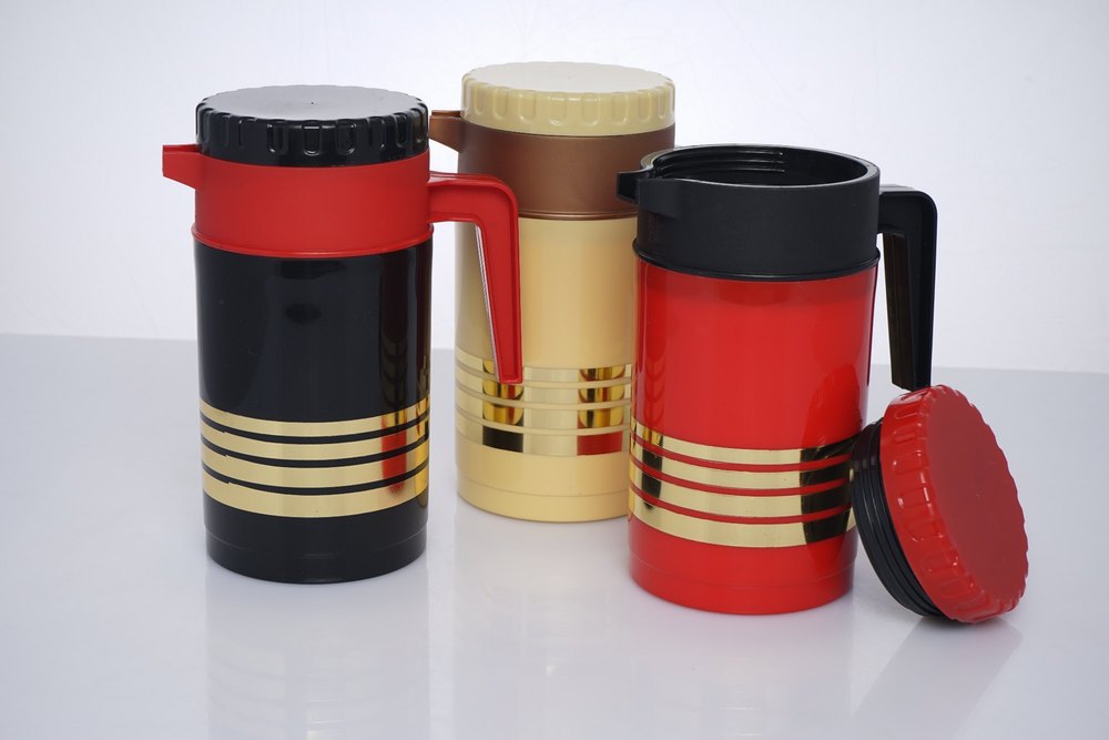 SHRI HARI Plastic Flask REGANCY 1200 THERMOS, For Hotel, Home