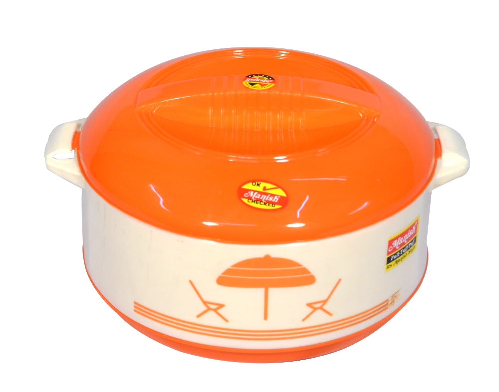 Manish Insulated Plastic Casserole(chef 4000), Capacity: 2500 ML