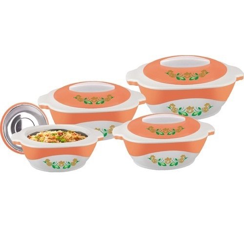 Rashi Printed Jive Insulated Plastic Casserole For Hotel/Restaurant