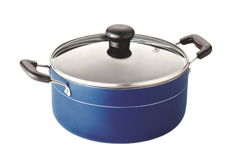 Blue Aluminium Vikas Non Stick Casserole