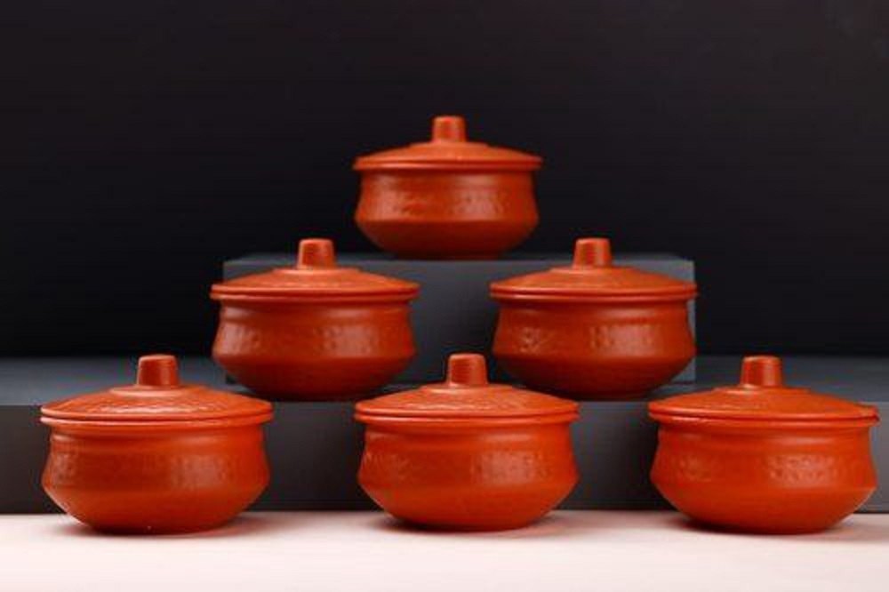Round Handi (Set Of 6 pcs), For Hotel/Restaurant