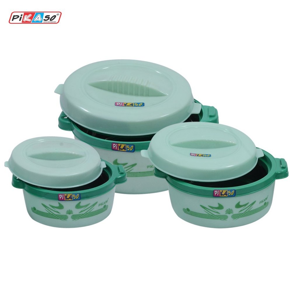 PIKASO Green Insulated Casserole Set