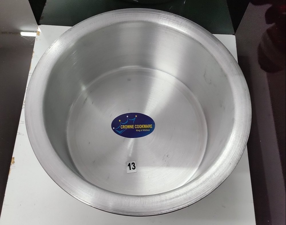 Silver Aluminium Tope, Size: 10-18