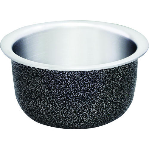 Black Aluminium Antique Coated Cooking Tope, Capacity: 1.5 L