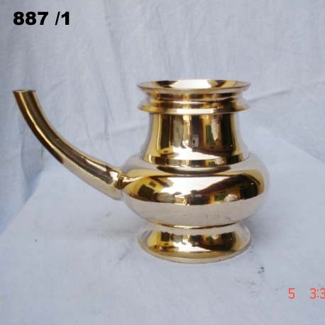 Golden Brass Lota Kindi, For Worship