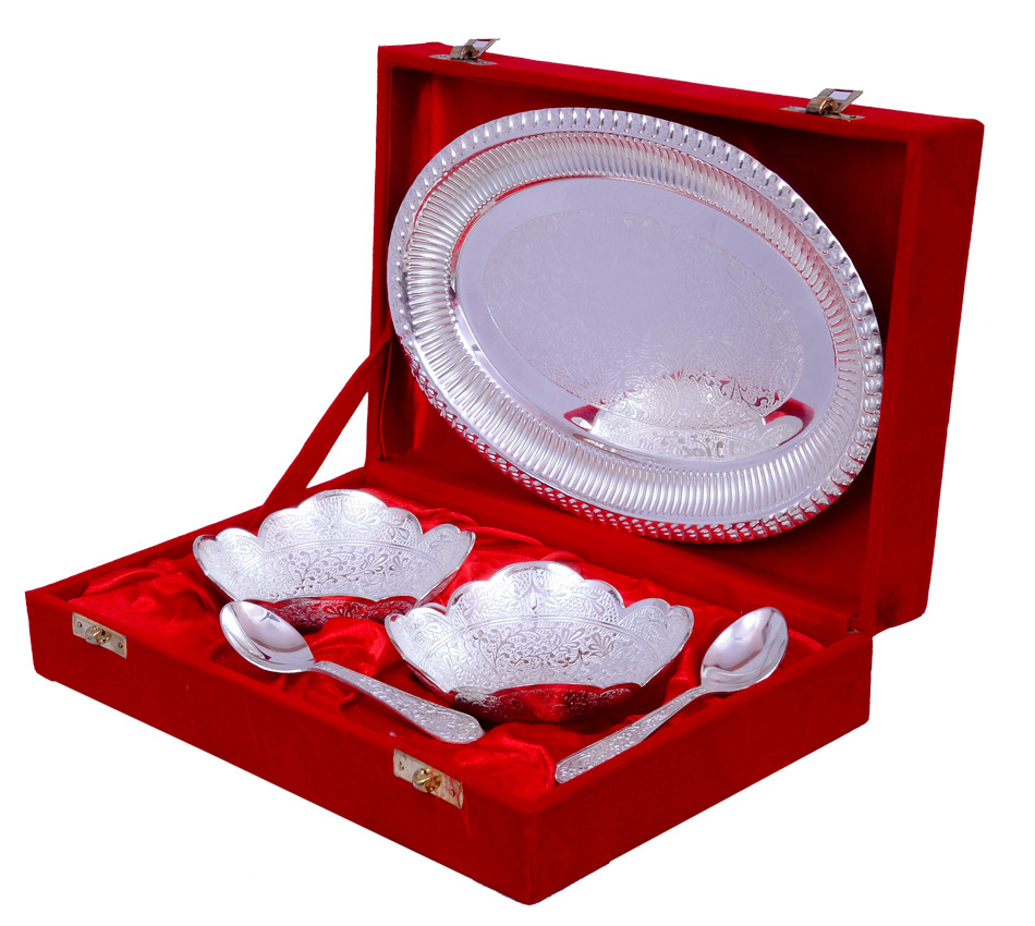 Silver Plated Bowls Set