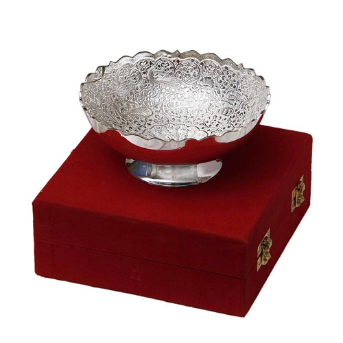 Silver Plated Brass Bowl (Set of 25)