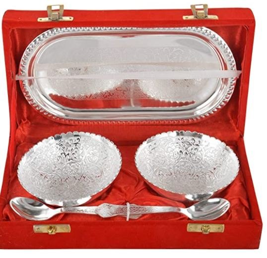 Silver Plated Brass Bowl