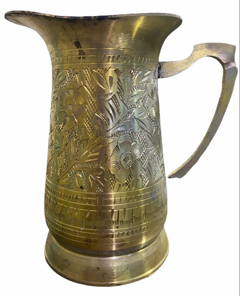 Water Jug In Brass, Size: 2 Ltr