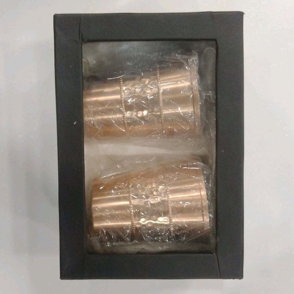 Brass Glass Set, For Home and Restaurant, Size: 350 ml