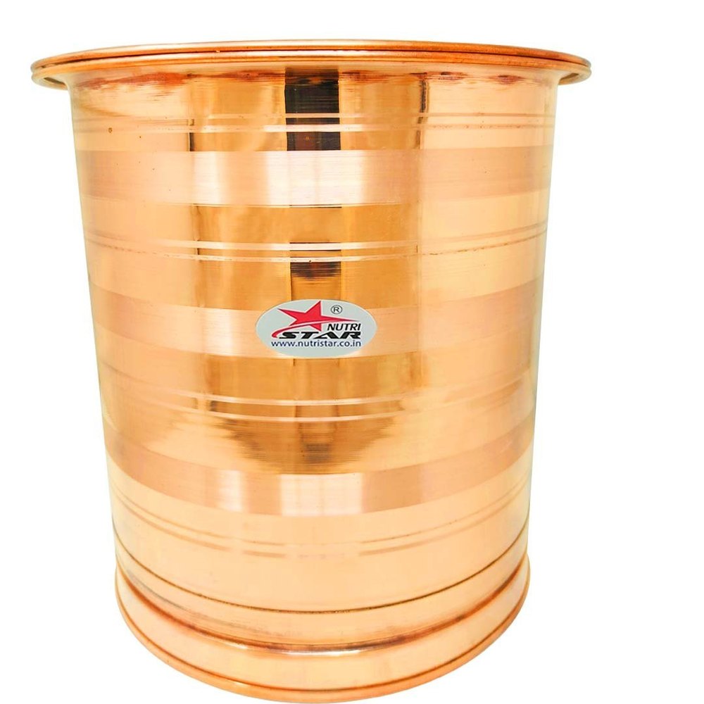 Nutristar Pure Copper Water Tank, Size: 12 Inch (Diameter)
