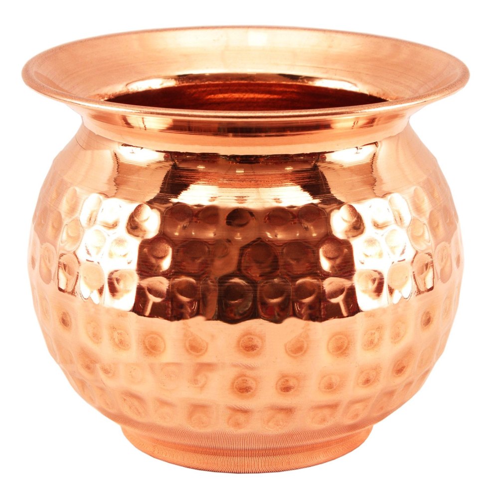 Cooper Hammered Round Lota, For Home