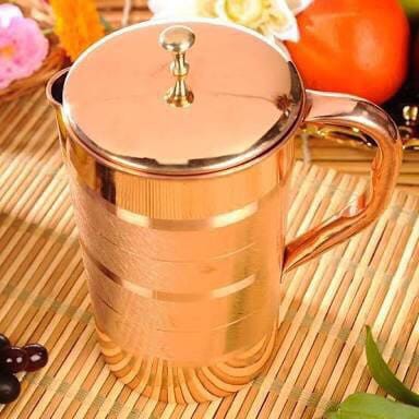 Copper Classical Jug, Size: 2000 ml