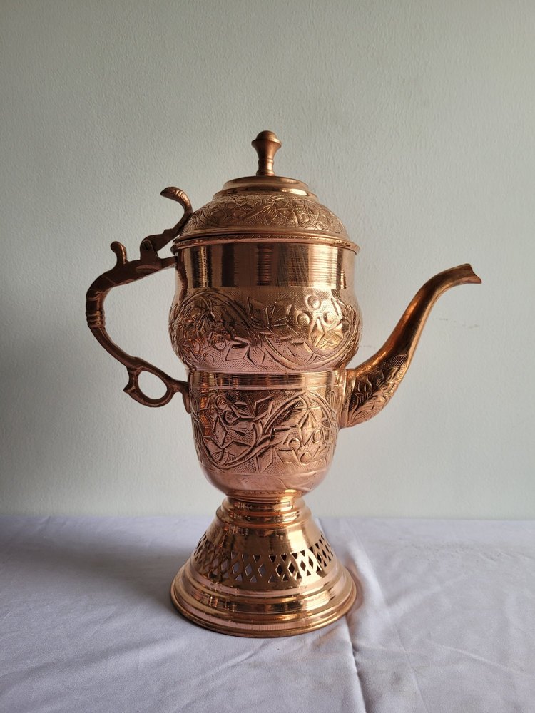 Copper Water Jug, Capacity: 2.5 Litre, Size: 8 X 14 Inch