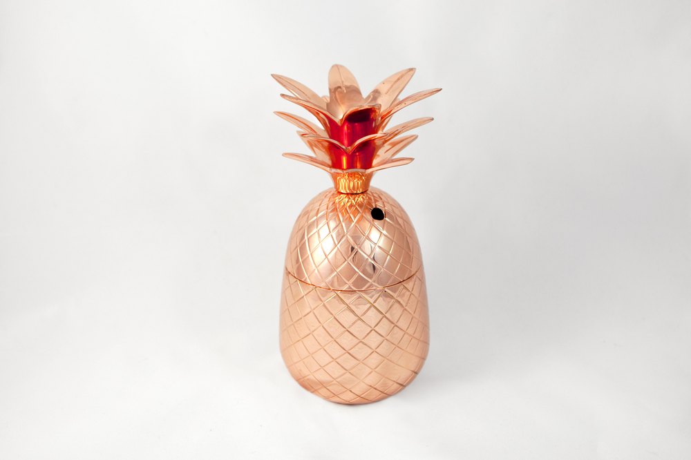 Copper Pineapple Mule Mugs
