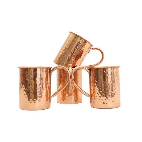 Round 400ml Copper Mug