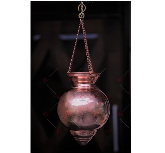 By Hanging Jaldhara Copper, 850GM-1KG, Shiv Temples