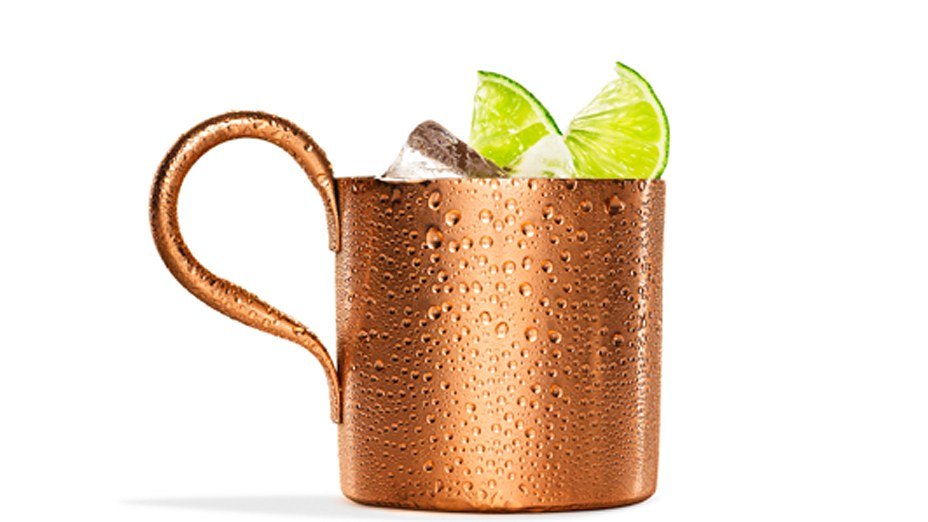 Round Copper Mule Mug