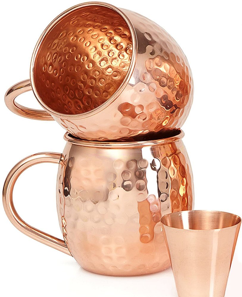 Plain Copper Cup, Capacity: 250 Ml