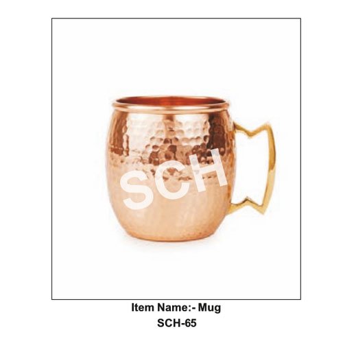 Hammered Copper Mug