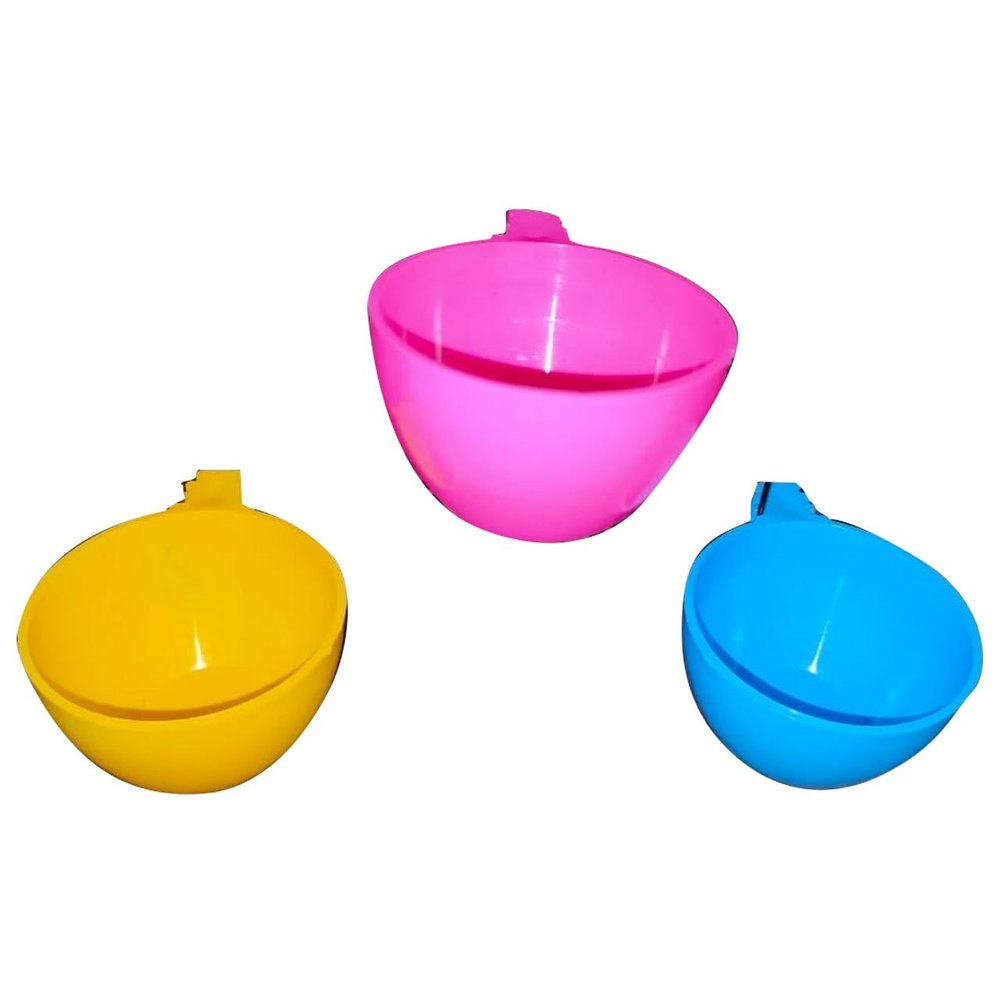 Plastic Glossy Birds Egg Bowl, Size: 13 X 13 X 9 cm
