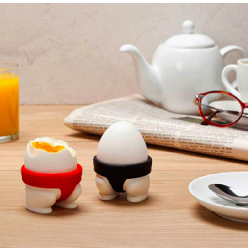 FLINTSTOP Black And Red Sumo Eggs Cup