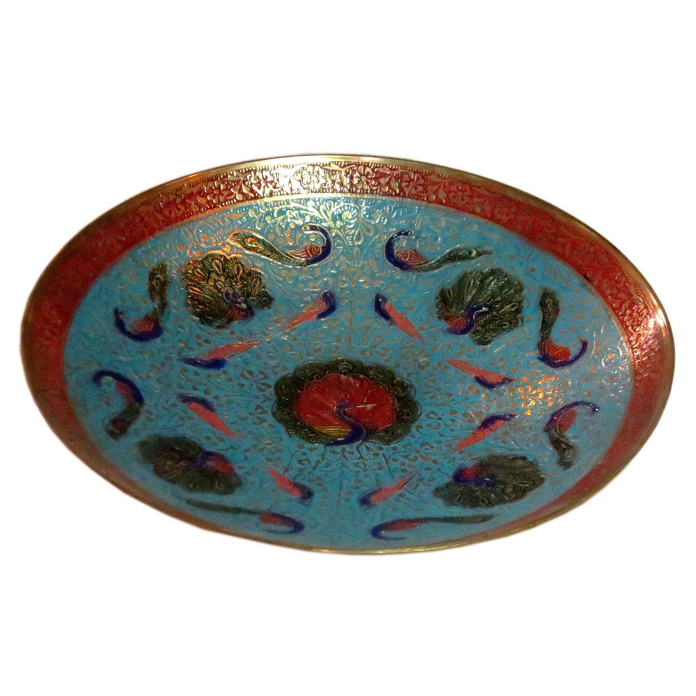 Brass Round Shape Designer Bowl
