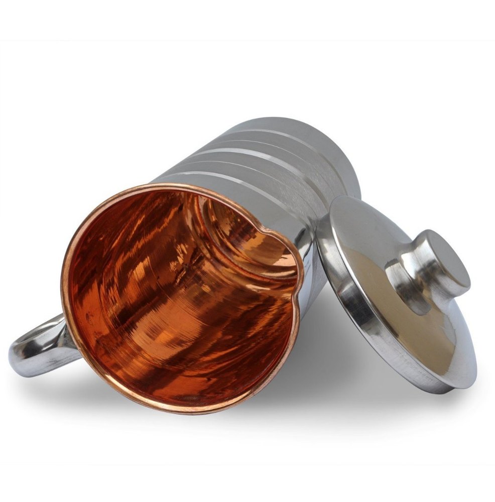 K&T Stainless Steel Copper Jug, Packaging Type: Box