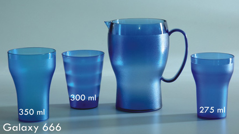 Galaxy Assorted Polycarbonate Jug Set