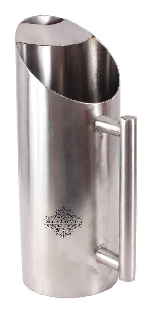 Steel Plain Design Cut Jug -1500 ML