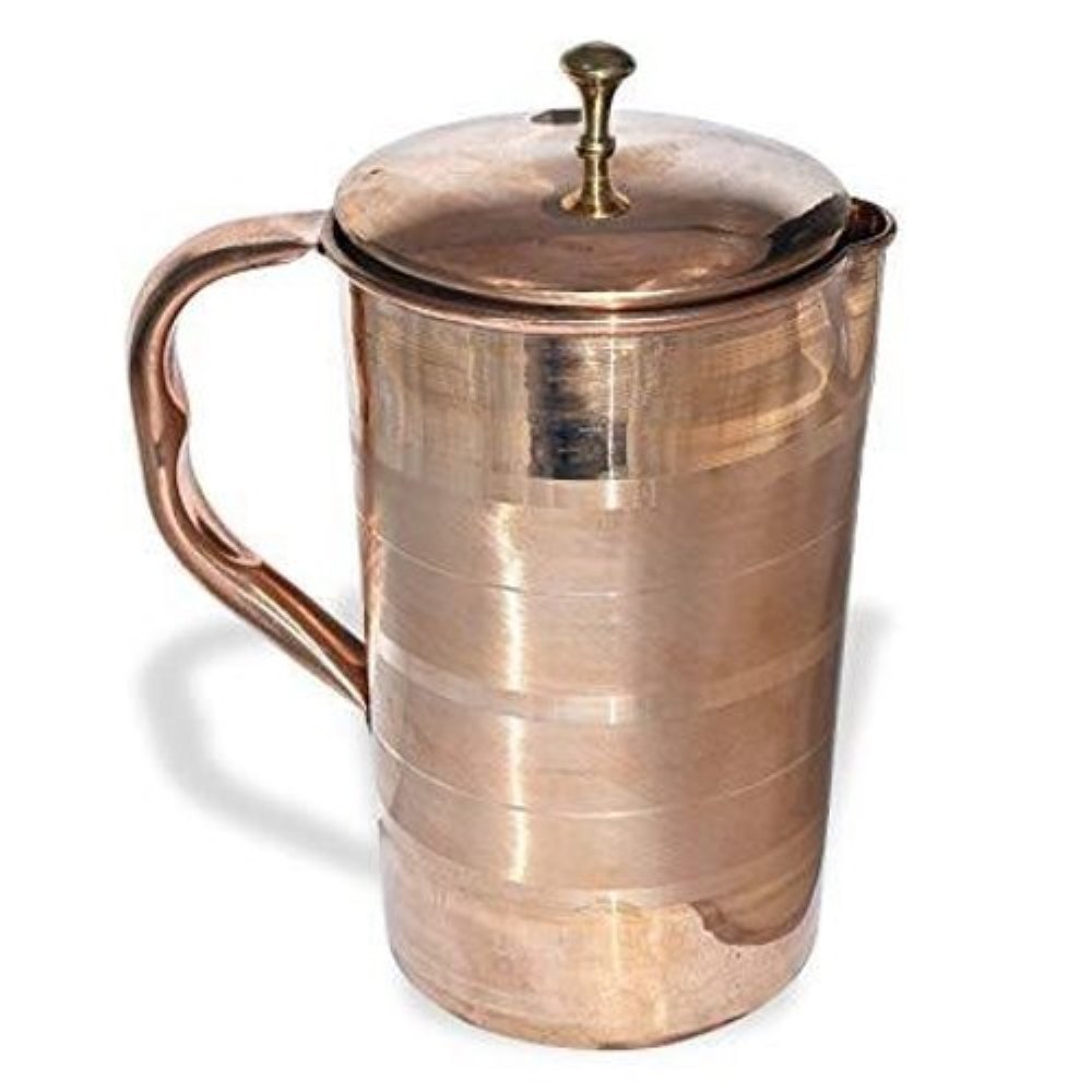 1.5 Litres Plain Copper Jug, For Home