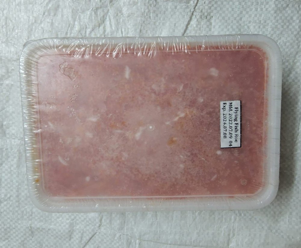 Orange Flying fish eggs, For Restaurant, 500 Gm