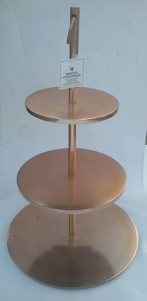 Aluminium Flat Cake Stand