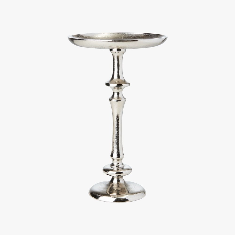 Silver 3inch Aluminium Cake Stand, For Home, Hotel And Restaurant