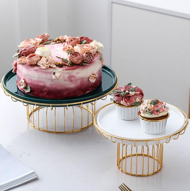 For Hotel Platter Cake Stand, Round, Packaging Type: Box