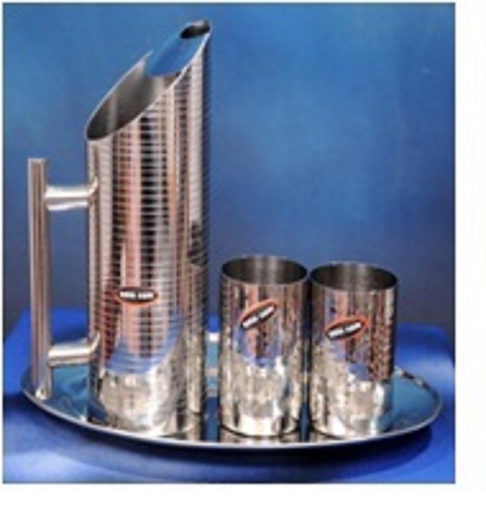 4PECS Silver Lemon Set, For Serving Ware