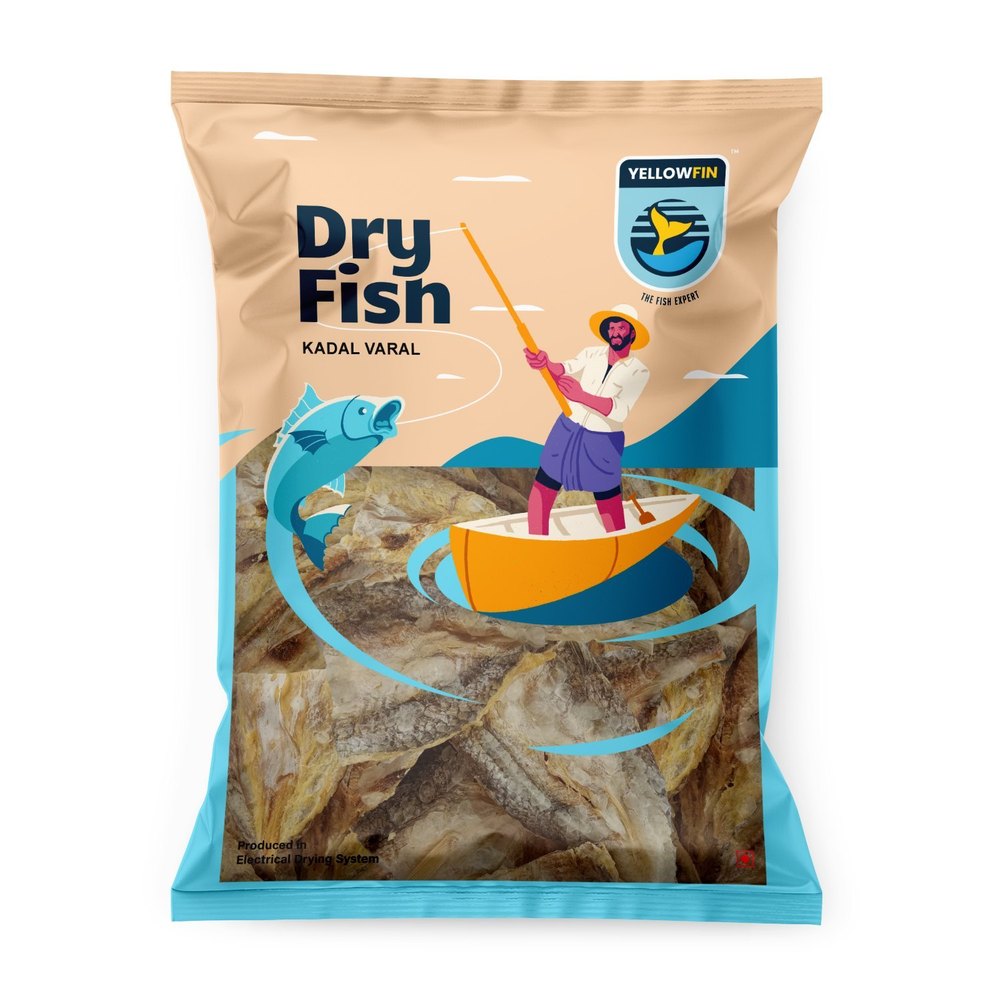 Dry Fish Kadal Varaal, Dried Uluva Fish (100g)
