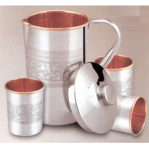 Heritage Copper Steel Embossed Lemon Set
