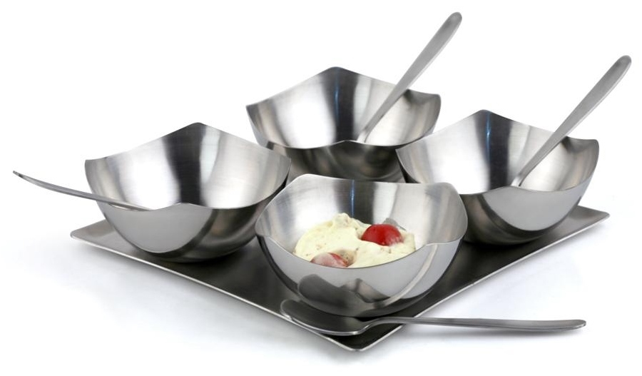 Stallion Silver Snacks Starters And Salad Sets